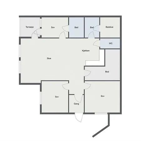 Large In-ski Out For Groups Appartement